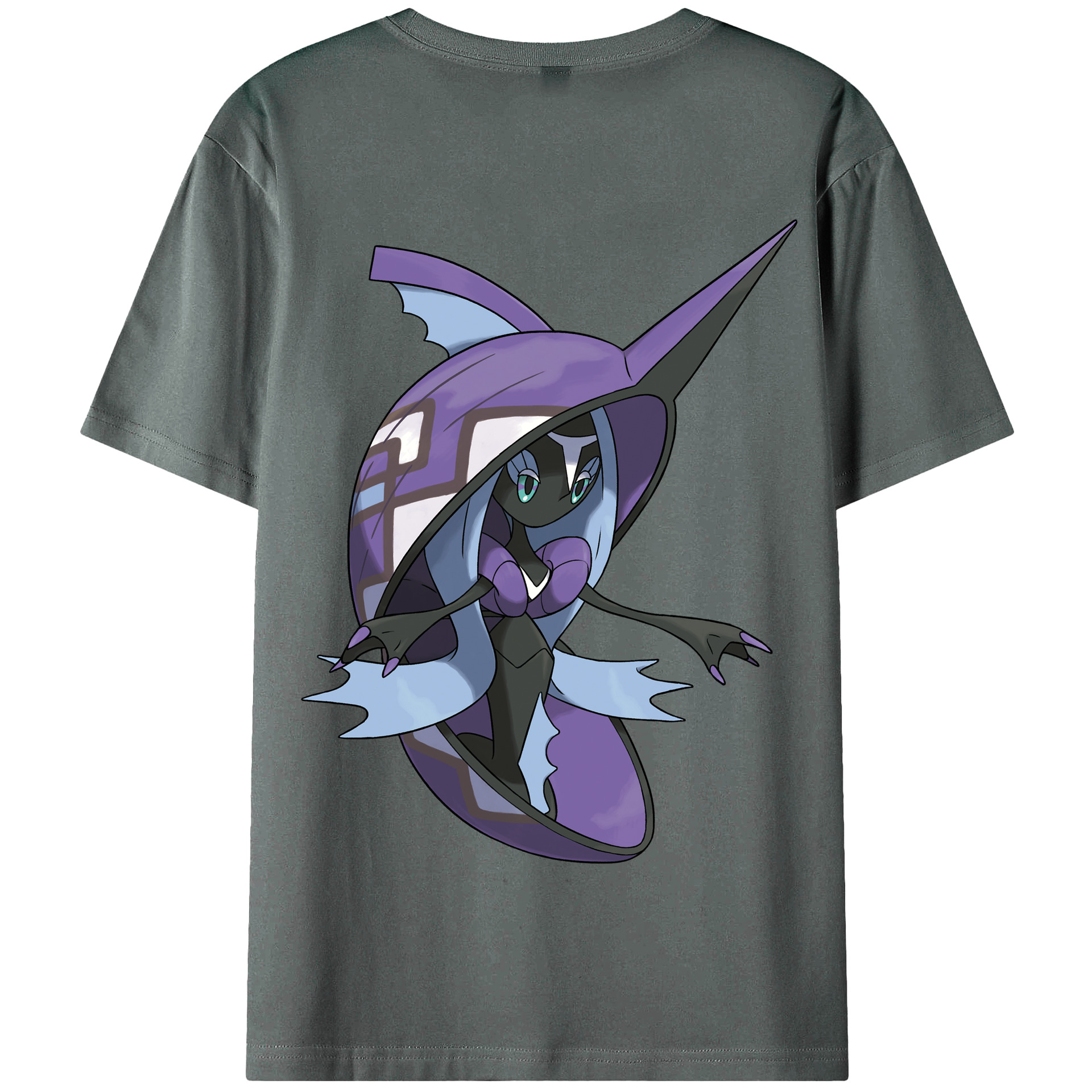 （画像用） ポケットモンスター Pokémon 綿100％半袖Tシャツ（背面プリント）